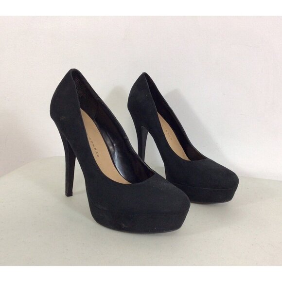 Lauren Conrad Suede Heels Platform Pumps Womens 9 - Picture 1 of 7